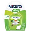MERISANT Misura Stevia Dolcificante in Compresse, Zero Calorie, Senza Glutine, Dolcificante di Origine Naturale, Confezione Apri e Chiudi Portatile, 120 Compresse