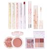 Vbnuyhim Set di Trucchi Coreani per Donne - Include Rossetto, Fard, Palette di Ombretti, Matita per Sopracciglia e Correttore