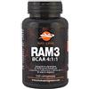 Laboratori Bio Line RAM 3 COMPRESSE - BCAA 4:1:1 in compresse, aminoacidi di origine vegetale arricchiti con Vitamina B6 (Neutro, 150 compresse)
