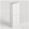 Linea Azzurra Scarpiera Gabriella Mobile Portascope a 2 Ante con Ripiani in Legno 180x71x38 cm Armadio Multiuso Organizzatore Porta scarpe Made in Italy