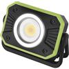 EMOS Mini faretto a LED, lampada da campeggio ricaricabile con 16 modalità e power bank, cambia colore della luce, luminosità max. 900 lm, portata 35 m, batteria 4400 mAh con durata fino a 12,5 ore,