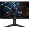 Lenovo G25-10 Monitor Gaming - Display 24.5 FullHD TN, WLED (Risoluzione 1920x1080, FreeSync e Compatibilità G-Sync, 144 Hz, 1 ms, Input HDMI+DP, Cavo HDMI) Altezza ed inclinazione regolabili - Black