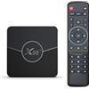 X88 Android 11.0 TV Box, X98 Plus Amlogic S905W2 Quad Core RAM 4GB ROM 64GB Dual WiFi 2.4G/5.8G BT4.2 4K 6K AV1 Home Smart Media Player Android TV Box