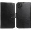 Anybird Nero Custodia in Pelle Flip Case Protettiva Cover Skin per DOOGEE N55 / N55 PRO 6.56 Caso Leather Cover Flip Guscio Copertina Portafoglio Magnetico Anti Urto e Anti Graffi