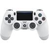 PlayStation Sony 4 - Dualshock Controller Wireless V2, Bianco (Glacier White)