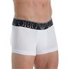 Emporio Armani Underwear Trunk Costume da Bagno, Bianco (Bianco 00010), Large Uomo