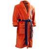 Xiemushop Accappatoio per bambini Cosplay Anime Dragon Ball Super Saiyajin Cacarotto Son Goku per ragazze e ragazzi in pile, biancheria da notte in spugna, super morbido