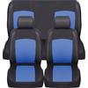 Auto Accessori Lupex - Coprisedili Modello Soft Universali Auto, Set Anteriore e Posteriore, Fodere Copri Sedili Utilitarie Standard Medie Piccole, No Suv