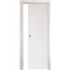 Arredo Stock Porta scorrevole in frassino bianco, 80x210