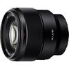 Sony SEL-85F18 Obiettivo per ritratto a focale fissa 85mm F1.8 Full Frame adatto per serie A7, ZV-E10, A6000 e Nex, E-Mount) Nero