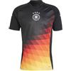 Adidas Germany 24/25 Pre Match Short Sleeve T-shirt Giallo XS