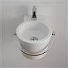Scarabeo Bucket lavamani, 8802BK, Bucket bianco [Lavabi > Lavamani]