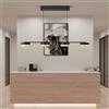 HELL MESH LED lampada a sospensione 4 luci, 20619/4-06, Mesh [Lampade per Interni > Lampade a Sospensione]