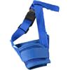 fxwtich Accessori per cani regolabile cucciolo copertura bocca puro colore mordere morbido cane museruola