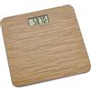 TFA Dostmann Bilancia digitale in legno RUMBA, 50.1013.08, design moderno, tecnologia di pesatura precisa (sensori DMS), marrone