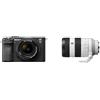 Sony Alpha 7CII di Sony | Fotocamera mirrorless full-frame (compatta, 33 MP, autofocus in tempo reale, 10 fps, video in 4K, display touch orientabile) + Lente SEL2860 + Lente SEL70200G2 (Nero)
