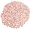 BTMIEY Piastrelle per mosaico irregolari in ceramica, 500 g, 0,5 x 2 cm, piccole pietre per mosaico fai da te, artigianato, hobby, arte, decorazione da parete di casa (rosa)
