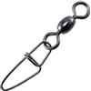 Alwonder 50 moschettoni per pesca e mulinelli per pesca spinning, per pesca spinning, per luccio, squalo marino, accessori per la pesca