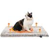 Mora Pets Tappetino autoriscaldante gatti Coperta riscaldante Cuscino per gatti e cani Tappeto riscaldante Senza elettricità e batterie Cuccia gatto Lavabile 70 x 46 cm
