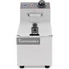 Gastrodomus Friggitrice elettrica da banco 1 vasca 4 LT potenza 1,8 KW Monofase