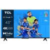 TCL Smart TV TCL 43P635 4K Ultra HD 43" LED HDR D-LED