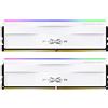 Silicon Power DDR5 64GB (2x32GB) RGB 6000MT/s (PC5-48000) 288-pin CL30 1.35V UDIMM Desktop Memory Module RAM SP064GXLWU60AFDH White RGB