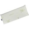 Todocama - Cuscino viscoelastico, 90 cm nucleo compatto. Doppia fodera con cerniera. Tessuto Aloe Vera Plus. Termoregolante e adattabile al collo.