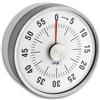 TFA Dostmann timer da cucina PUCK, 38.1028.02, timer per uova magnetico, timer, con indicazione del tempo rimanente, 0-60 minuti, bianco