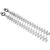 Cancanle 1 Paio Lame per tagliasiepi 24 Pollici 42437106004 per Stihl HL94 HL94K tagliasiepi