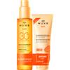 Nuxe Sun Duo Olio Solare Viso E Corpo SPF30 + Latte Doposole Viso E Corpo