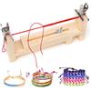 EXIN DEHCEN Creatore di Braccialetti con Jig Regolabile, Lunghezza Regolabile Paracord Jig, Jig Bracciale Maker Set, Creatore di Braccialetti Strumento, Braccialetto Maker, Paracord Jig per Maglieria Fai-Da-Te