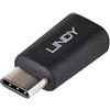 Lindy 41896 Adattatore USB 2.0 Tipo C/Micro-B