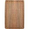 Chstarina Tagliere Rettangolare, Tagliere da Cucina, Tagliere in Legno, 30 x 20 x 1.5 cm, Tagliere in Bamboo per Verdure, Frutta, Carne, Pane, Pizza, Aperitivo, Formaggio