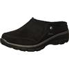 Skechers Easy Going - Latte - Twin Gore Slip-on Open Back, Pantofole Donna, Nero, 39.5 EU