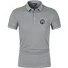 LPPALsjd Polo da Uomo Slim Fit per Servizio Vespa Comoda Rugby Mezza Manica Manica Corta T-Shirt da Allenamento Stampata Top Abbigliamento Bottoni T-Shirt con Colletto- Grey||XS
