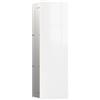 emco asis pure Module d'armoire, montage encastré, charnière de porte à gauche, façade en verre, 730x250mm, 2 étagères en verre, 975527406, 975527406, Colorazione: Alluminio/bianco opaco