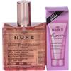NUXE Set Hair Prodigieux Lo Shampoo Effetto Lucentezza 30ml + Huile Prodigieuse® Florale 100ml 1 pz