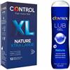 CONTROL XL Nature 12pz + Lub Gel 1 pz Set