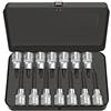 MATADOR Schraubwerkzeuge Matador, Set di inserti lunghi per cacciavite, 10 (3/8), 7 pz, Torx 20-50, 3092 9140