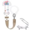 Mam Salva Ciuccio con custodia Clip It & Cover Rosa di Mam