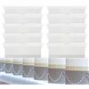 Kiuiom Pesi di Tende Verticale, Tende Verticali a Lamelle, Pesi di Lamelle Tende, 127mm Esterne Verticale Cieco Pesi Pesi Persiane Verticale Accessori Verticale Ciechi Ricambio Tende Verticali (10PCS)