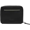 Fossil Westover, Zip Bifold Uomo, Nero, 11.4 1.3 W x 9.5 cm H