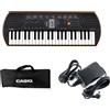 Casio SA-76 Mini Tastiera polifonica a 8 Voci e 44 tasti + Borsa + Alimentatore