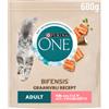 Purina One Grain Free Adult con salmone cibo per gatti 600 g