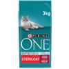 Purina One Sterilcat con tacchino per gatti 3 x 3 kg