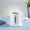 Scaldatazza con caricatore wireless Kalan personalizzate o neutre