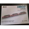 HEICO MODELL 48011 Set tre pianali "Rmms 665" rosso DB-AG carico profili acciaio