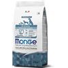 MONGE CANE ALL BREEDS PUPPY & JUNIOR TROTA RISO PATATE 2,5 KG