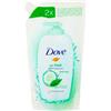 Dove Sapone Liquido Go Fresh Touch Beauty Cream Wash Cucumber & Green Tea Fragrance Ricarica 500 ml