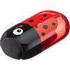 Faber-Castell 183526 Temperamatite, Rosso